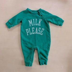 GAP Baby Sweatshirt Coverall